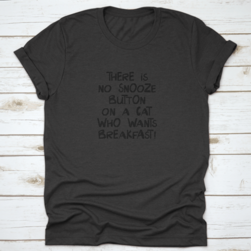 Cat's Don't Snooze on Breakfast T-Shirt