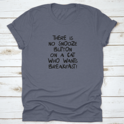 Cat's Don't Snooze on Breakfast T-Shirt