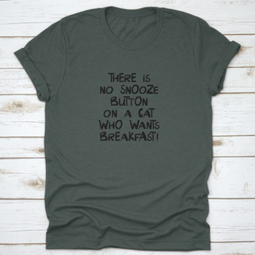 Cat's Don't Snooze on Breakfast T-Shirt