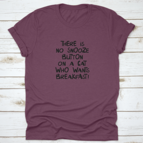 Cat's Don't Snooze on Breakfast T-Shirt