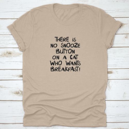 Cat's Don't Snooze on Breakfast T-Shirt