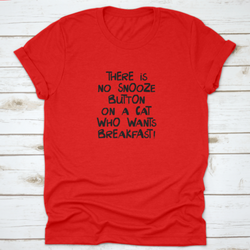 Cat's Don't Snooze on Breakfast T-Shirt