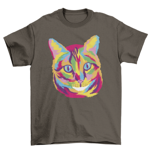 Colorful Kitty t-shirt