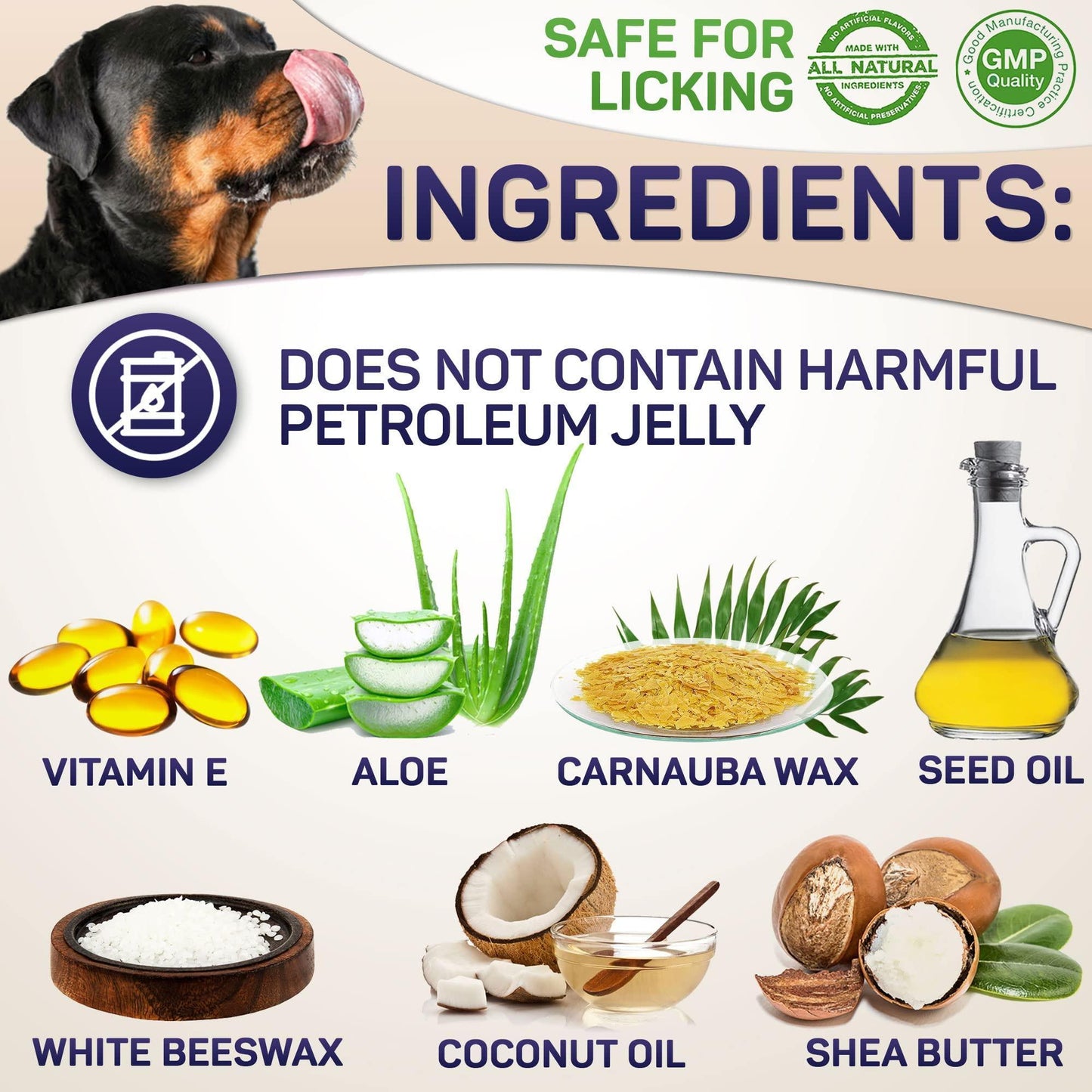 Primens Natural Dog Paw & Nose Balm