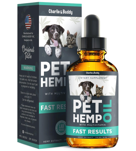Charley & Buddy Pet Hemp Oil