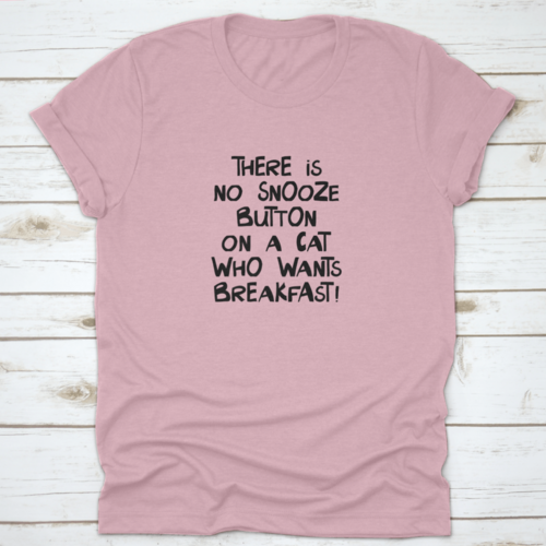 Cat's Don't Snooze on Breakfast T-Shirt