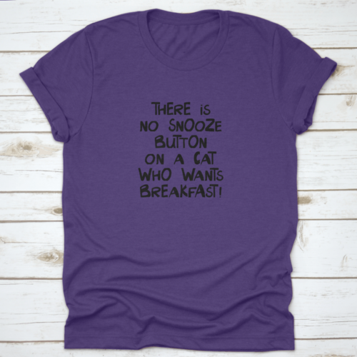 Cat's Don't Snooze on Breakfast T-Shirt