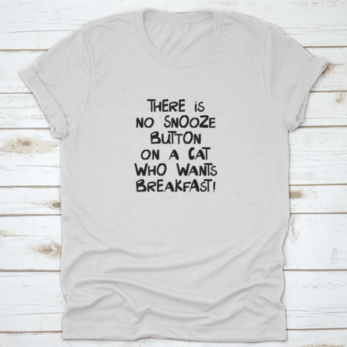 Cat's Don't Snooze on Breakfast T-Shirt