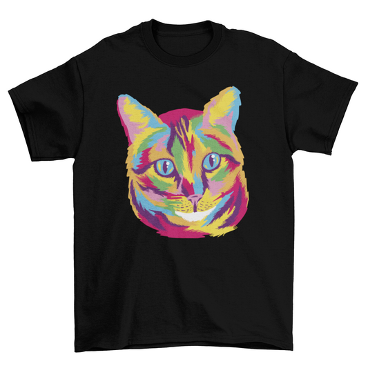 Colorful Kitty t-shirt