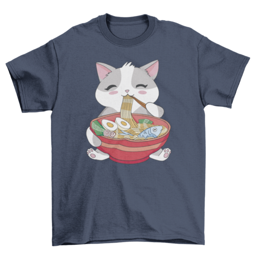 Cat's Like Ramen Too t-shirt