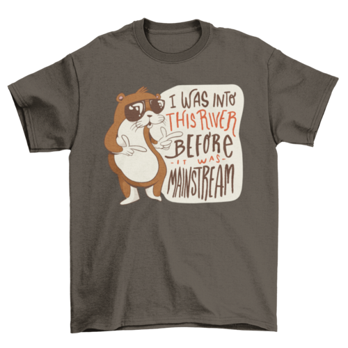Hip Otter t-shirt