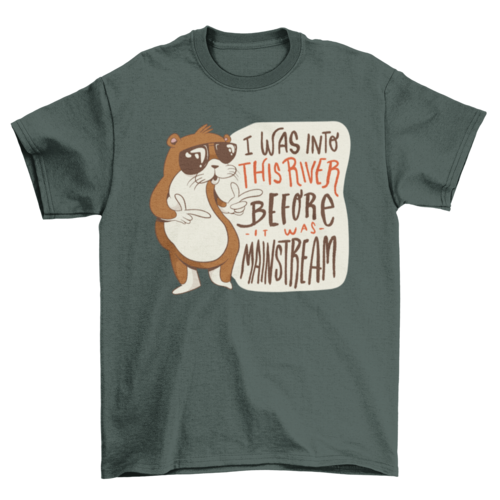 Hip Otter t-shirt